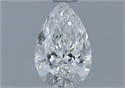 Natural Diamond 0.61 Carats, Pear with  Cut, G Color, SI1 Clarity and Certified by GIA