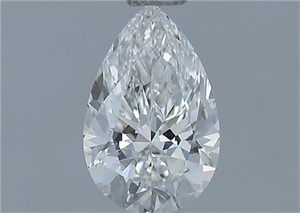 Picture of Natural Diamond 0.61 Carats, Pear with  Cut, G Color, SI1 Clarity and Certified by GIA
