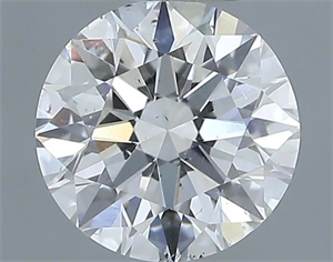 Picture of Natural Diamond 0.80 Carats, Round with Excellent Cut, F Color, SI1 Clarity and Certified by IGI