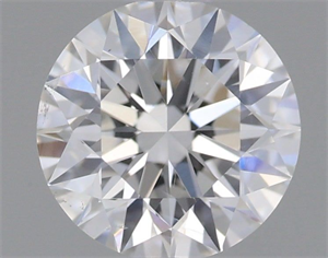 Foto Diamante Natural 0.58 quilates, Redondo , Color F, claridad SI2 y certificado GIA de