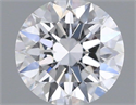 Diamante Natural 0.40 quilates, Redondo , Color D, claridad VVS2 y certificado GIA