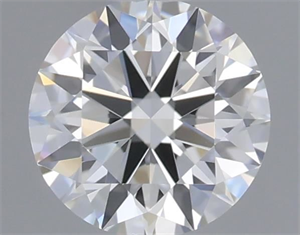 Picture of Natural Diamond 0.40 Carats, Round with Excellent Cut, I Color, VVS1 Clarity and Certified by GIA