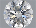 Diamante Natural 0.41 quilates, Redondo , Color I, claridad VVS1 y certificado GIA
