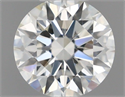 Diamante Natural 0.40 quilates, Redondo , Color I, claridad VS1 y certificado GIA