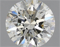 Natural Diamond 0.70 Carats, Round with Excellent Cut, L Color, VVS1 Clarity and Certified by GIA