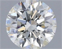 Natural Diamond 0.40 Carats, Round with Excellent Cut, I Color, VS2 Clarity and Certified by GIA