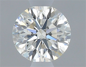 Picture of Natural Diamond 0.40 Carats, Round with Excellent Cut, J Color, VVS2 Clarity and Certified by GIA