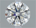 Diamante Natural 0.50 quilates, Redondo , Color H, claridad VS1 y certificado GIA