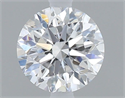 Diamante Natural 0.40 quilates, Redondo , Color D, claridad VS1 y certificado GIA