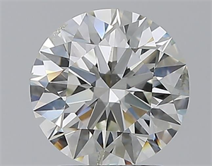 Foto Diamante Natural 2.01 quilates, Redondo , Color I, claridad SI2 y certificado GIA de