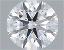Natural Diamond 0.43 Carats, Round with Excellent Cut, E Color, VS1 Clarity and Certified by IGI