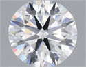 Natural Diamond 0.42 Carats, Round with Excellent Cut, E Color, VS2 Clarity and Certified by IGI