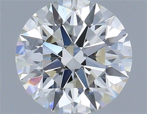 Picture of Natural Diamond 0.41 Carats, Round with Excellent Cut, G Color, VS2 Clarity and Certified by IGI