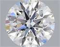 Natural Diamond 0.41 Carats, Round with Excellent Cut, G Color, VS2 Clarity and Certified by IGI
