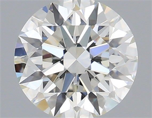 Picture of Natural Diamond 0.41 Carats, Round with Excellent Cut, G Color, VS2 Clarity and Certified by IGI