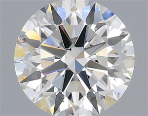 Foto Diamante Natural 0.42 quilates, Redondo , Color F, claridad VS2 y certificado IGI de