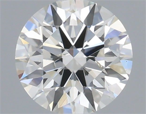 Foto Diamante Natural 0.40 quilates, Redondo , Color F, claridad SI1 y certificado IGI de