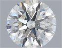 Natural Diamond 0.40 Carats, Round with Excellent Cut, G Color, VS1 Clarity and Certified by IGI