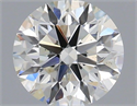Natural Diamond 0.42 Carats, Round with Excellent Cut, G Color, VS2 Clarity and Certified by IGI