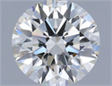 Natural Diamond 0.43 Carats, Round with Excellent Cut, G Color, VS2 Clarity and Certified by IGI