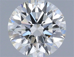 Picture of Natural Diamond 0.43 Carats, Round with Excellent Cut, G Color, VS2 Clarity and Certified by IGI