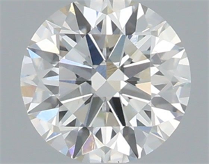 Picture of Natural Diamond 0.41 Carats, Round with Excellent Cut, H Color, VS2 Clarity and Certified by IGI