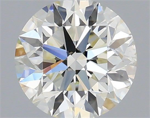 Picture of Natural Diamond 0.40 Carats, Round with Very Good Cut, I Color, VS2 Clarity and Certified by IGI