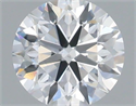 Natural Diamond 0.43 Carats, Round with Excellent Cut, E Color, VS2 Clarity and Certified by IGI
