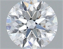 Natural Diamond 0.43 Carats, Round with Excellent Cut, E Color, VS2 Clarity and Certified by IGI