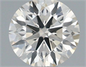 Natural Diamond 0.40 Carats, Round with Excellent Cut, K Color, SI1 Clarity and Certified by IGI