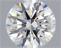 Natural Diamond 0.42 Carats, Round with Excellent Cut, G Color, VS2 Clarity and Certified by IGI