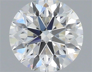 Foto Diamante Natural 0.51 quilates, Redondo , Color H, claridad SI1 y certificado IGI de