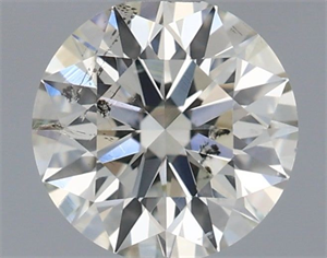 Foto Diamante Natural 0.50 quilates, Redondo , Color I, claridad SI2 y certificado IGI de