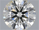 Natural Diamond 0.50 Carats, Round with Excellent Cut, I Color, SI2 Clarity and Certified by IGI