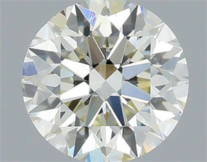 Foto Diamante Natural 0.71 quilates, Redondo , Color J, claridad SI1 y certificado IGI de