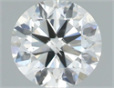 Natural Diamond 0.50 Carats, Round with Excellent Cut, I Color, SI2 Clarity and Certified by IGI