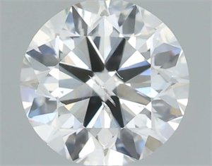 Picture of Natural Diamond 0.50 Carats, Round with Excellent Cut, I Color, SI2 Clarity and Certified by IGI