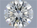 Natural Diamond 0.46 Carats, Round with Excellent Cut, I Color, VS2 Clarity and Certified by IGI