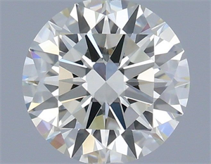 Picture of Natural Diamond 0.46 Carats, Round with Excellent Cut, I Color, VS2 Clarity and Certified by IGI