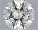 Natural Diamond 0.50 Carats, Round with Very Good Cut, I Color, SI2 Clarity and Certified by IGI