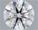 Natural Diamond 0.41 Carats, Round with Excellent Cut, E Color, VS1 Clarity and Certified by IGI
