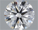Natural Diamond 0.40 Carats, Round with Very Good Cut, E Color, VS2 Clarity and Certified by IGI