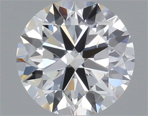 Picture of Natural Diamond 0.40 Carats, Round with Very Good Cut, E Color, VS2 Clarity and Certified by IGI