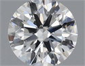 Natural Diamond 0.40 Carats, Round with Excellent Cut, E Color, SI1 Clarity and Certified by IGI