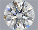 Natural Diamond 0.42 Carats, Round with Excellent Cut, G Color, VS2 Clarity and Certified by IGI
