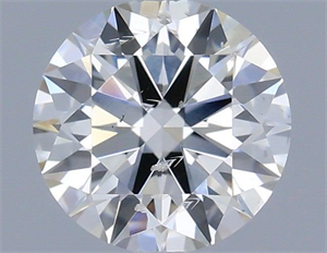 Foto Diamante Natural 0.43 quilates, Redondo , Color G, claridad SI2 y certificado IGI de