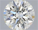 Natural Diamond 0.40 Carats, Round with Excellent Cut, H Color, VS2 Clarity and Certified by IGI