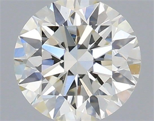 Picture of Natural Diamond 0.40 Carats, Round with Excellent Cut, H Color, VS2 Clarity and Certified by IGI