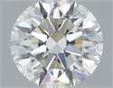 Natural Diamond 0.41 Carats, Round with Excellent Cut, H Color, SI2 Clarity and Certified by IGI