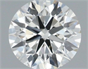 Natural Diamond 0.41 Carats, Round with Excellent Cut, I Color, SI1 Clarity and Certified by IGI